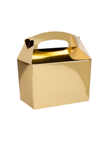 BOX PARTY FOOD PZ. 10 ORO LUCIDO - L'Officina delle feste