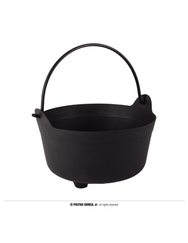 CALDERONE NERO 24 CMS. - L'Officina delle feste