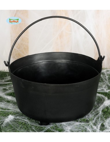 CALDERONE NERO 32CM. - L'Officina delle feste