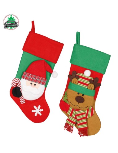 CALZA ASS. CON FIGURA 44CM - L'Officina delle feste