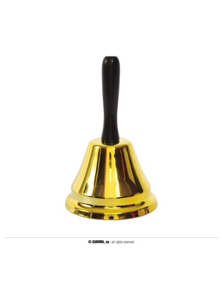 CAMPANA BABBO NATALE 15CM - L'Officina delle feste