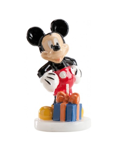 CANDELA 3D MICKEY MOUSE TOPOLINO 8CM - L'Officina delle feste