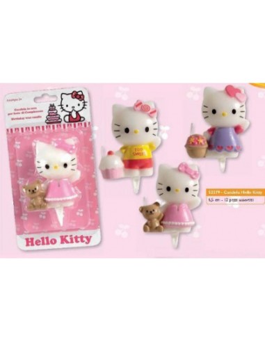 CANDELA HELLO KITTY 3 SOGGETTI - L'Officina delle feste