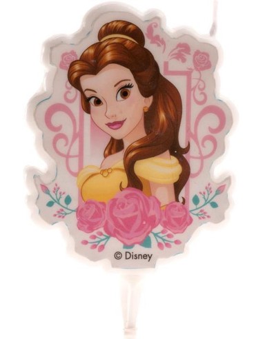 CANDELA PRICIPESSA BELLA 2D H. 7,5CM. - L'Officina delle feste