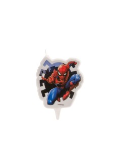 CANDELA SPIDERMAN 2D H. 9CM. - L'Officina delle feste 2