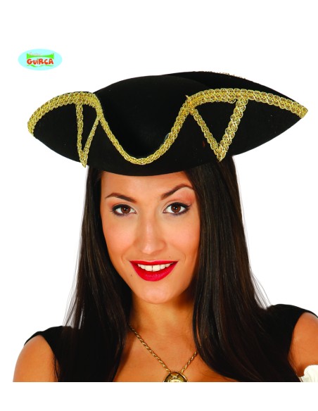 CAPPELLO CAPITAN PIRATA UNISEX - L'Officina delle feste