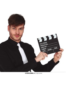 CIAK IN LEGNO CINEMA 21X18X0,3 CM - L'Officina delle feste 2