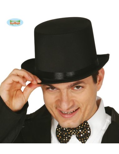 CILINDRO NERO VELLUTATO ADULTO - L'Officina delle feste