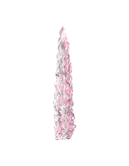 CODA PER PALLONCINI TWIRLZ ROSA 86X15CM - L'Officina delle feste