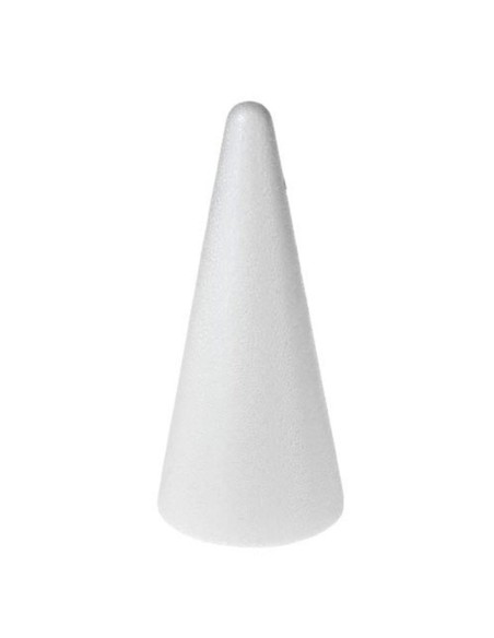 CONO POLISTIROLO BASE DIAM.7CM. H. 14 - L'Officina delle feste