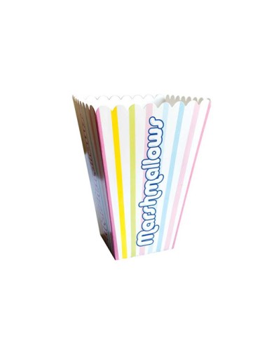 Contenitori marshmallows CM 6X6X15H. 6pz - L'Officina delle