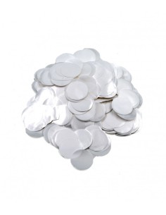 CORIANDOLI/ CONFETTI PLASTICA BIANCO PERLA 2,3MM 15GR - 2