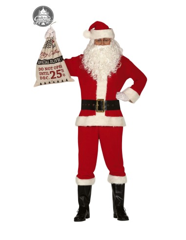 COSTUME BABBO NATALE TG. M 48-50 - L'Officina delle feste