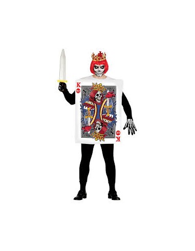 COSTUME CARTA RE CADAVERE TG. L 50-52 - L'Officina delle feste