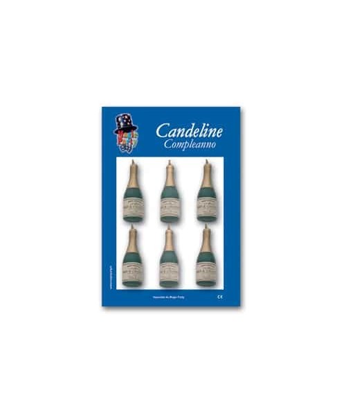 CANDELINE CHAMPAGNE 6 PZ