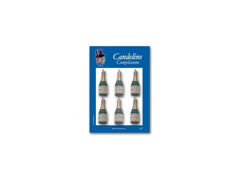 CANDELINE CHAMPAGNE 6 PZ