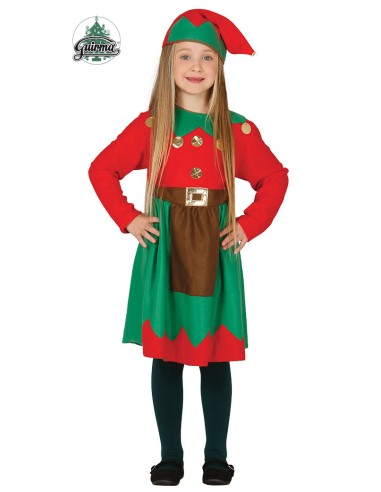 COSTUME ELFA BIMBA 5/6 ANNI - L'Officina delle feste
