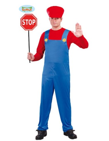 COSTUME MACCHINISTA DEL TRENO TAGLIA L 50-52 - L'Officina delle