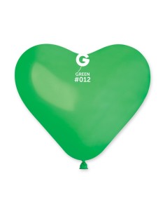 CUORE LATTICE 10" PZ.100 VERDE 25CM - L'Officina delle feste 2