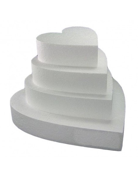 CUORE POLISTIROLO 10CM - L'Officina delle feste