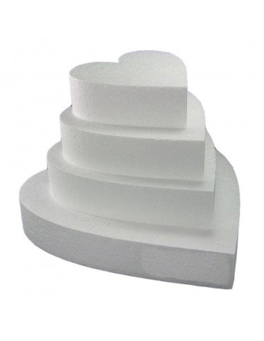 CUORE POLISTIROLO 20CM - L'Officina delle feste