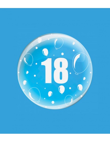 DECO B-LOON 24" 18 ANNI 61CM - L'Officina delle feste