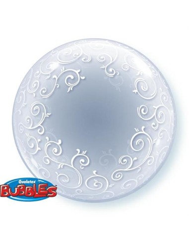 DECO BUBBLE 24" FANCY FILIGREE - L'Officina delle feste