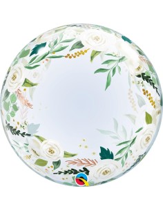 DECO BUBBLE 24" FLOREALE CON ROSE 61CM - L'Officina delle feste 2