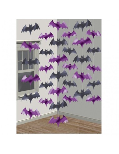 DECORO 6 FILI CON PIPISTRELLI 6X2,13M - L'Officina delle feste