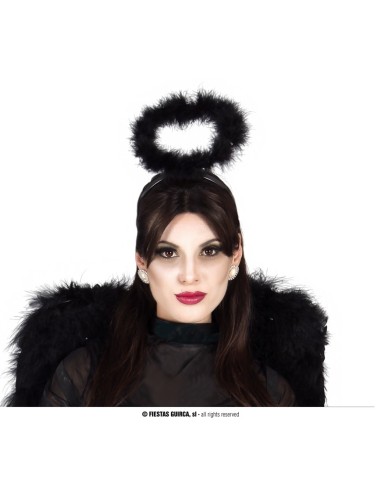 DIADEMA ANGELO NERO - L'Officina delle feste