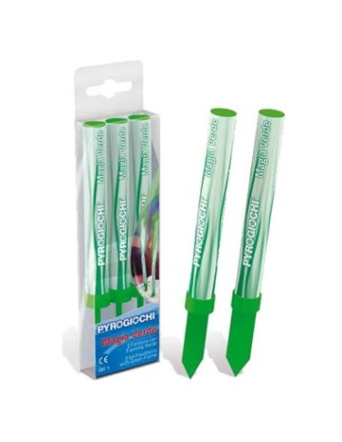 FUOCHI MAGIA VERDE 3PZ - L'Officina delle feste