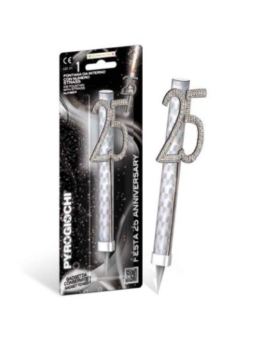 FUOCHI FESTA CON 25 IN STRASS - L'Officina delle feste