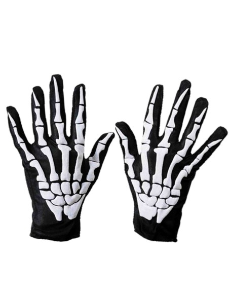 GUANTI SCHELETRO - L'Officina delle feste