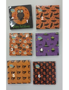 HALLOWEEN MIX 20 TOVAGLIOLI 33X33CM - L'Officina delle feste 2