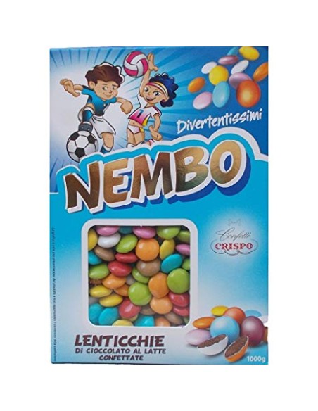 LENTI AL CIOCCOLATO CRISPO KG.1 - L'Officina delle feste