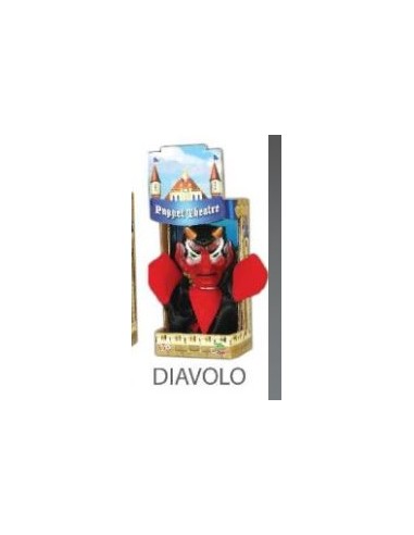 MARIONETTA DIAVOLO IN GOMMA - L'Officina delle feste