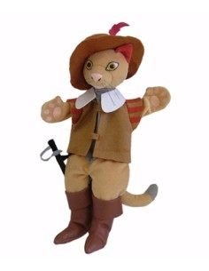 Marionetta stoffa gatto 35cm - L'Officina delle feste 2