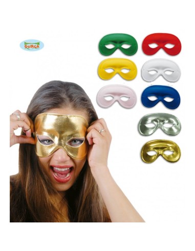 MASCHERA IN TESSUTO COLORI ASSORTITI - L'Officina delle feste