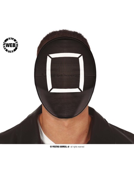 MASCHERA PVC THE GAMER SQUID QUADRATO - L'Officina delle feste