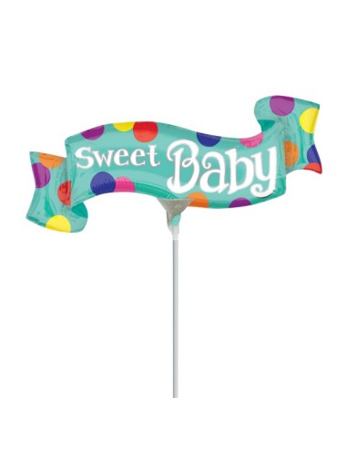 MINISHAPE: SWEET BABY BANNER - L'Officina delle feste