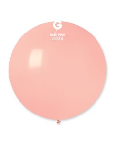 MONGOLFIERA PASTELLO 31''/80CM BABY PINK 1PZ - L'Officina delle 2