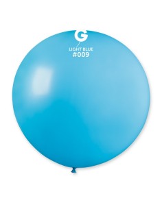 MONGOLFIERA PASTELLO 31''/80CM CELESTE 1PZ - L'Officina delle 2