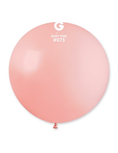 MONGOLFIERA PASTELLO 31''/80CM ROSA BABY PASTELLO 1PZ -