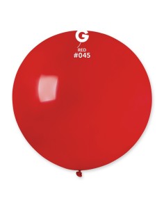 MONGOLFIERA PASTELLO 31''/80CM ROSSO 1PZ - L'Officina delle 2