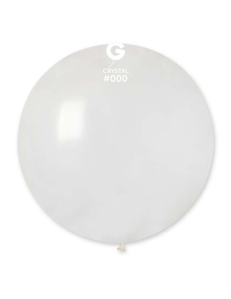 Mongolfiera pastello 31''/80cm traspar. - L'Officina delle feste