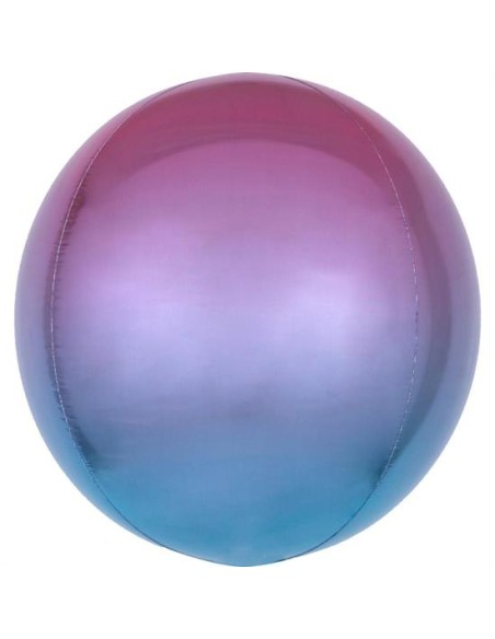 MYLAR OMBRE' ORBZ PURPLE & BLUE 1PZ - L'Officina delle feste