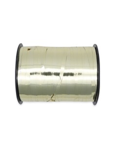 NASTRINO IN PLASTICA 5MM X 450MT ORO LUCIDO - L'Officina delle 2