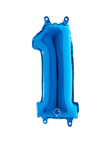 NUMERO MYLAR MEDIO BLU 1 CM. 35 - L'Officina delle feste NUMERO MYLAR MEDIO BLU 1 CM. 35 - L'Officina delle feste