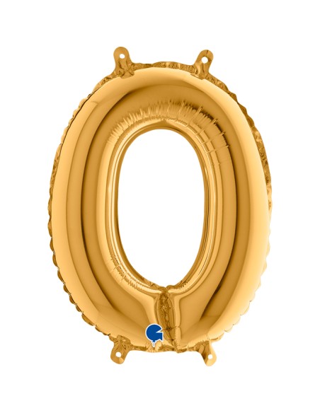 NUMERO MYLAR MEDIO ORO 0 CM. 35 - L'Officina delle feste NUMERO MYLAR MEDIO ORO 0 CM. 35 - L'Officina delle feste