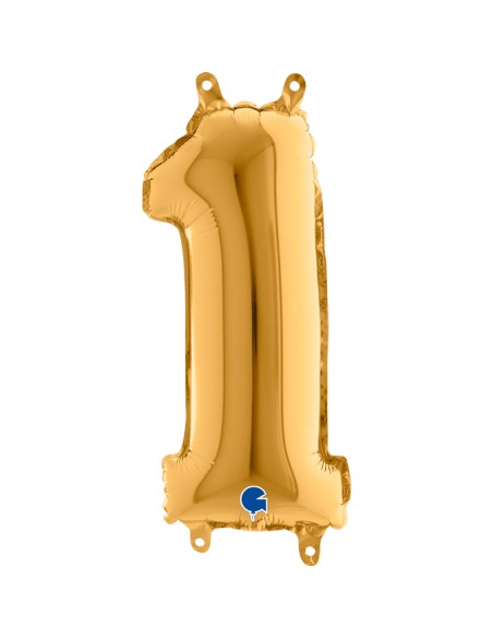 NUMERO MYLAR MEDIO ORO 1 CM.35 - L'Officina delle feste NUMERO MYLAR MEDIO ORO 1 CM.35 - L'Officina delle feste